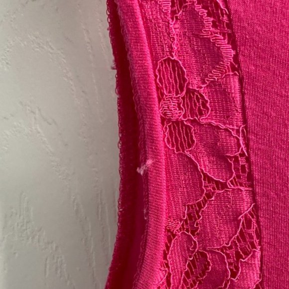 MNG by Mango Tank with Floral Pattern/Arm Details - Pink - Picture 6 of 6